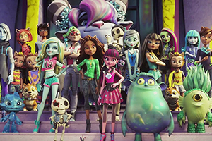 SBT exibe o inédito "Monster High: Bem-vindos à Monster High" no Sábado Animado