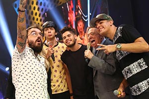 “Gosto das mais quietinhas” revela Zé Felipe no Programa Raul Gil deste sábado