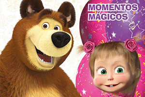 SBT lança álbum de figurinhas Masha e o Urso