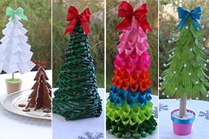 DEZ opções LINDAS para fazer sua Árvore de Natal