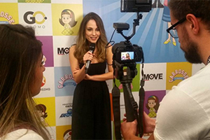 Helena aparece deslumbrante em apresentação do musical de Carrossel