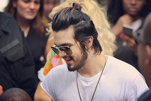 Luan Santana grava clipe com Whindersson Nunes