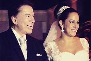 Silvia Abravanel posta foto antiga com o pai, Silvio Santos