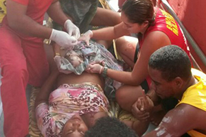 Mulher dá à luz em Circuito no Carnaval de Salvador
