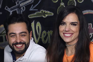 Juliana Franceschi faz TAG Ele e Ela com o marido Rafael Piva
