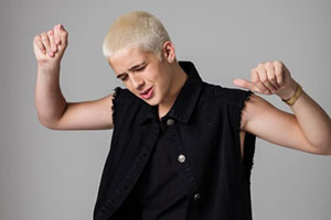 João Guilherme marca presença em festival de música!