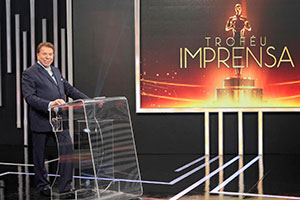 Silvio Santos apresenta a 59º edição do Troféu Imprensa neste domingo