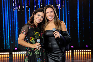 Aline Barros e Ana Vilela são as convidadas de Patricia Abravanel nesta segunda-feira