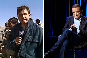 Roberto Cabrini relembra quando esteve em ataque químico no Iraque, nos anos 90