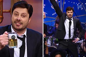 Danilo Gentili apresenta o The Noite completamente bêbado - e foi hilário!