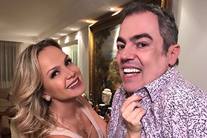 Eliana mostra a história de superação do cabeleireiro Marco Antonio de Biaggi após câncer