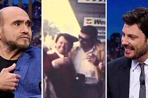 Édgar Vivar mostra vídeo raro de Chaves e se emociona com Danilo Gentili