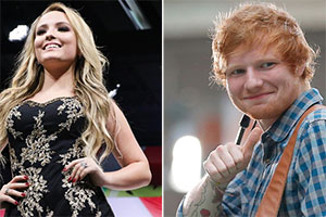 Larissa Manoela e Thomaz Costa encontram Ed Sheeran!