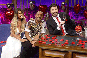  The Noite recebe Tiririca e Nana em especial de Dia dos Namorados