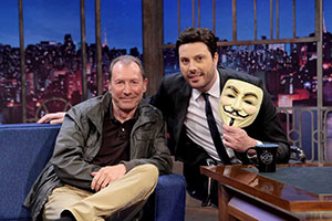 Danilo Gentili recebe David Lloyd no The Noite desta terça