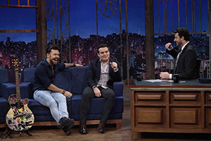 Danilo Gentili recebe a dupla Marcos e Belutti no The Noite