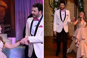 Danilo Gentili realiza sonho e ganha linda festa de debutante