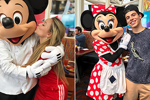 Larissa Manoela curte férias na Disney com Thomaz Costa