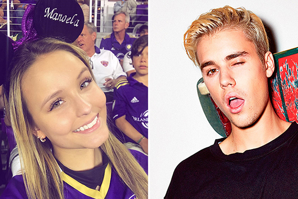  Em Orlando, Larissa Manoela tem encontro épico com Justin Bieber