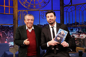 Danilo Gentili recebe Mauricio de Sousa no The Noite de hoje