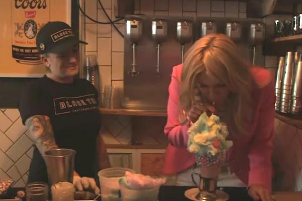 Val Marchiori conhece os mais diferentes tipos de milkshake em Nova York