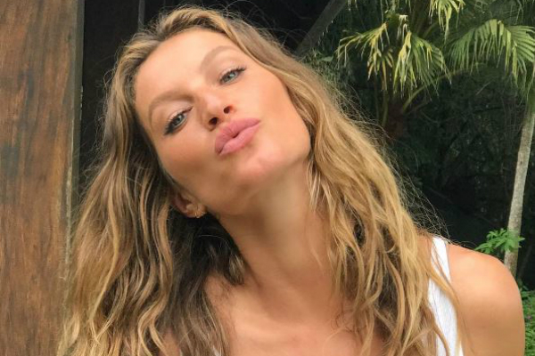 Com penteado diferente, Gisele Bündchen se compara a personagem do Chaves