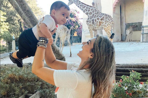 Kelly Key comemora 6 meses do caçula com piquenique