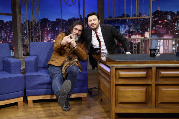 Lobão participa do The Noite com Danilo Gentili nesta terça