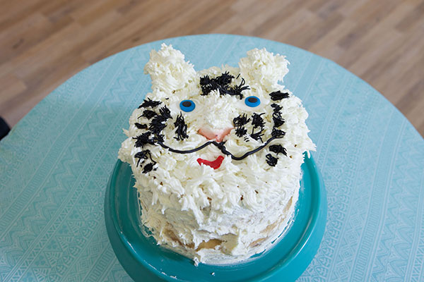 Bolo Animal: Bolo de tigre asiático da Marina