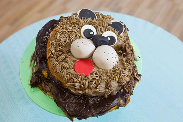 Bolo Animal: Bolo de cachorro do José