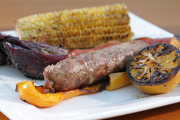 Linguiça à mexicana do Felipe