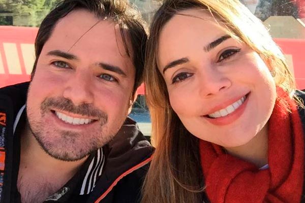Rachel Sheherazade curte viagem romântica ao lado do noivo