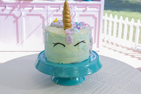 Bolo de unicórnio do Flávio 