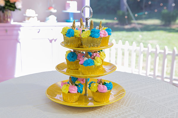 Cupcake de unicórnio da Liany