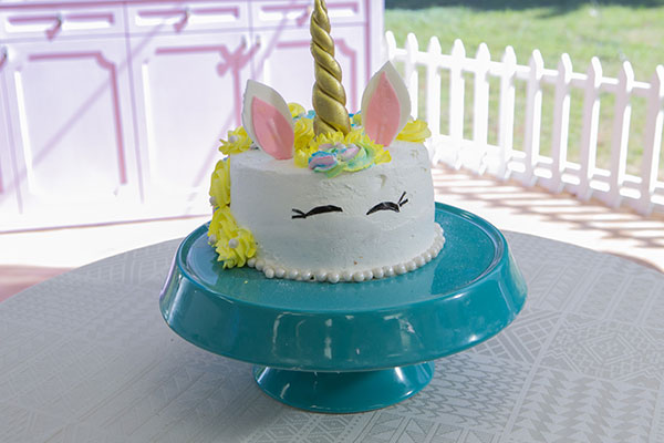 Bolo de unicórnio da Nena