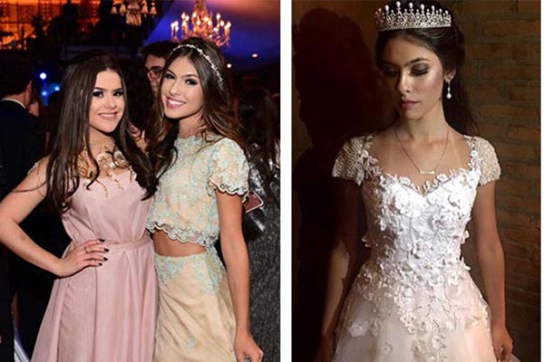 Fernanda Concon faz festa de 15 anos e reúne famosos