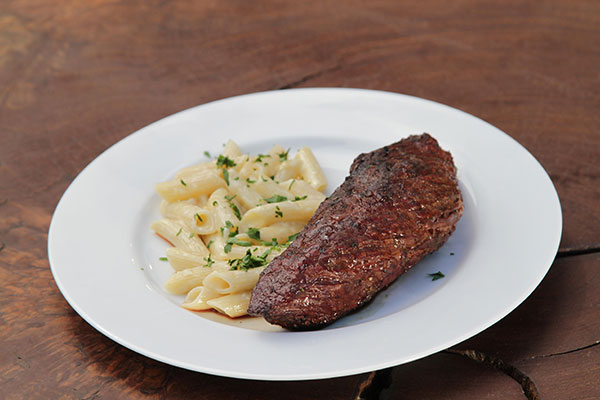 Tomahawk com lasanha do Fernando 