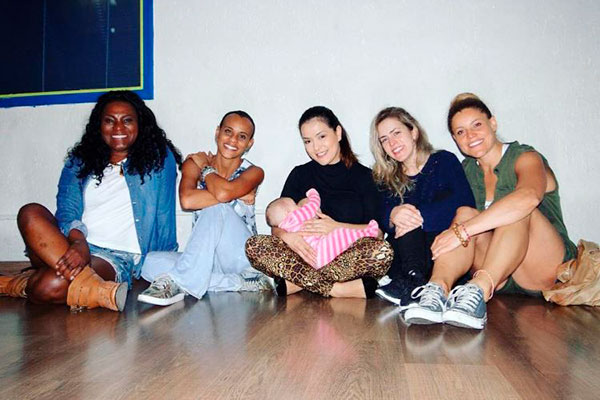 Meninas do Rouge se encontram para primeiro ensaio do show 