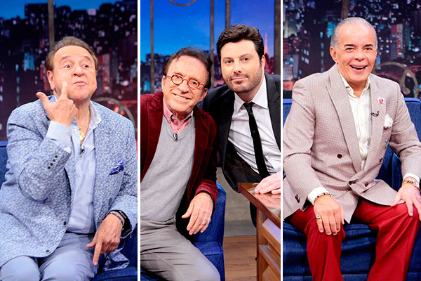 The Noite recebe Carlos Villagrán, Moacyr Franco e Chiquinho Scarpa neste feriado