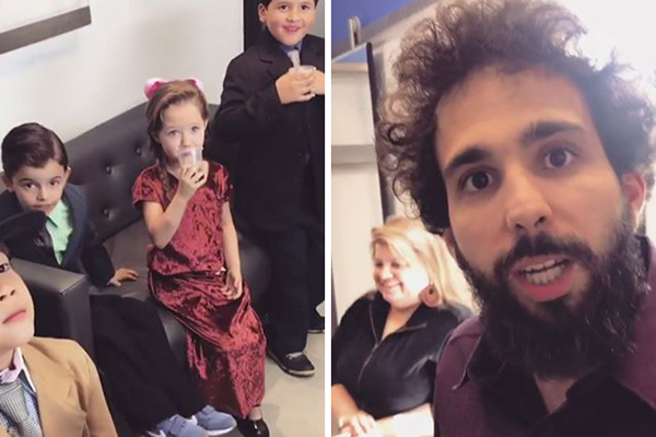 Crianças do Leite Show tentam adivinhar nome de Murilo Couto