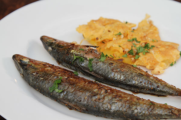 Sardinha ´volta ao mundo´ do Fernando