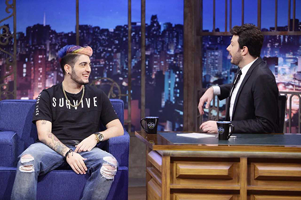 Danilo Gentili recebe Sirkazzio no The Noite