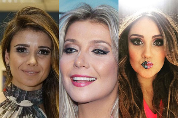 As maquiagens diferentonas das celebridades