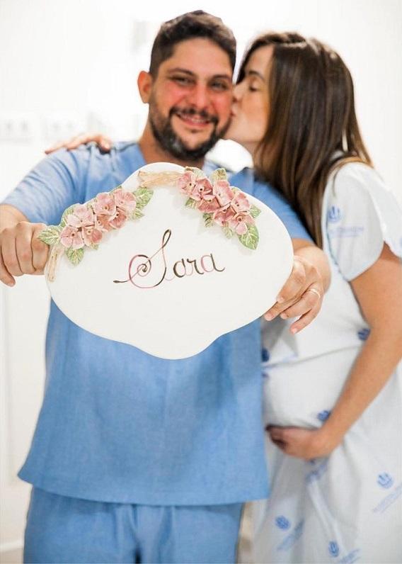 Nasce Sara, filha de Jorge e Rachel Boscatti