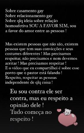 Stories de Caio Castro