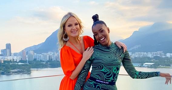 Iza e Eliana no Rio de Janeiro