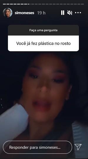 Simone Mendes em publicação do Instagram