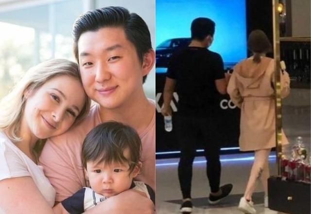 Sammy e Pyong Lee são vistos juntos em shopping