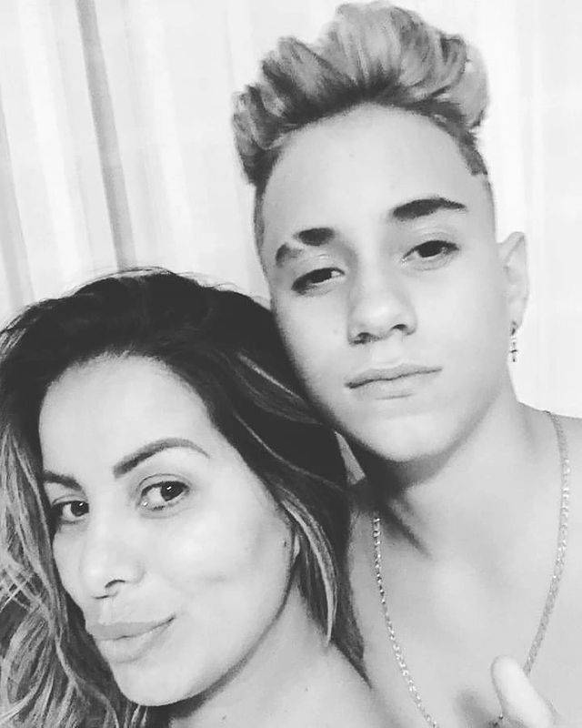 Walkyria Santos e o filho, Lucas Santos