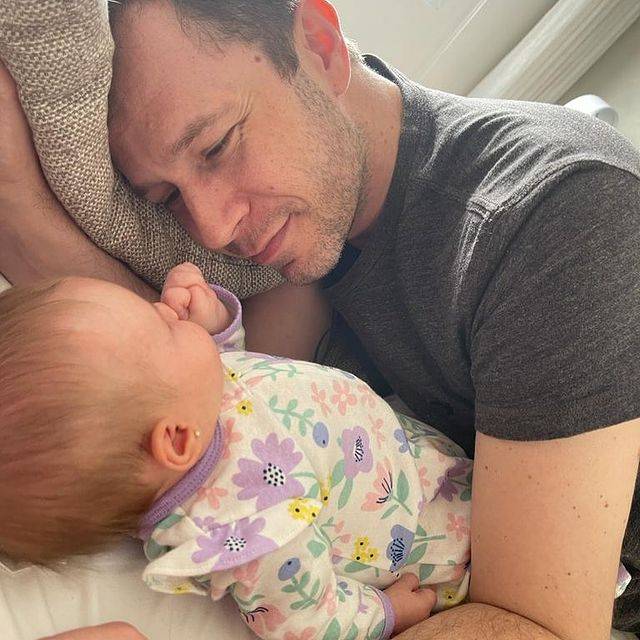 Lua e Tiago Leifert